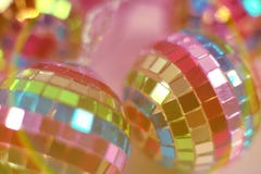 Colourful dyskoteki tła balowy zakończenie up fotografia stock Colourful dyskoteki tła balowy zakończenie up fotografia stock