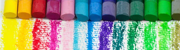 Colourful Oil Pastels Colourful Oil Pastels