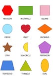 12 Colourful Shapes. A set of 12 Colourful shape illustrations vector illustration 12 Colourful Shapes. A set of 12 Colourful shape illustrations vector illustration