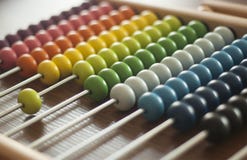 Colorfull Abacus royalty free stock image Colorfull Abacus royalty free stock image