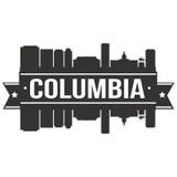 Columbia South Carolina United States Of America USA Icon Vector Art Design Skyline Flat City Silhouette Editable Template stock illustration Columbia South Carolina United States Of America USA Icon Vector Art Design Skyline Flat City Silhouette Editable Template stock illustration