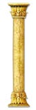 Columna de piedra de oro Columna de piedra de oro