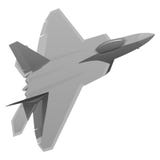 Combattant militaire Jet Aircraft illustration de vecteur Combattant militaire Jet Aircraft illustration de vecteur