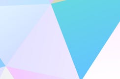 The combination of colored geometric shapes. Minimal design. Light Pink, Blue color royalty free illustration The combination of colored geometric shapes. Minimal design. Light Pink, Blue color royalty free illustration
