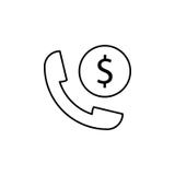Combiné, icône du dollar Élément d'illustration de finances Des signes et l'icône de symboles peuvent être employés pour le Web, illustration de vecteur Combiné, icône du dollar Élément d'illustration de finances Des signes et l'icône de symboles peuvent être employés pour le Web, illustration de vecteur