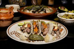 Comensal tradicional mexicano do taco da carne imagem de stock royalty free Comensal tradicional mexicano do taco da carne imagem de stock royalty free