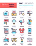 Comercialización y publicidad libre illustration Comercialización y publicidad libre illustration