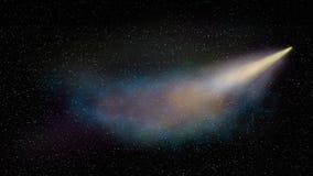 Comet in the space royalty free stock images Comet in the space royalty free stock images