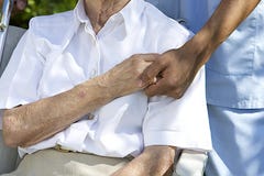 Comfort and Support from a care giver towards the Elderly