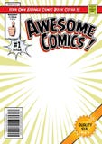 Comic Book Cover Template