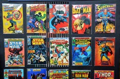 Comic Books of several Marvel Super-Heroes