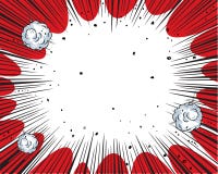 Comic-Buchhintergrund Comic-Buchhintergrund
