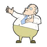 Comic Cartoon Exasperated Middle Aged Man Stock Photo Comic Cartoon Exasperated Middle Aged Man Stock Photo