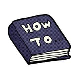 Comic Cartoon How To Book Stock Images
