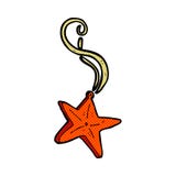 Comic Cartoon Magic Star Necklace Stock Photography
