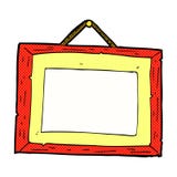 Comic Cartoon Picture Frame Royalty Free Stock Photos