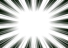 Comic and manga books speed lines background. Superhero action, explosion background. Black and white royalty free illustration Comic and manga books speed lines background. Superhero action, explosion background. Black and white royalty free illustration