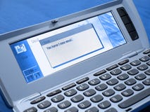 Communicateur bleu - vous avez le courrier neuf