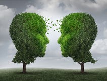 Communication And Growth stock illustration Communication And Growth stock illustration
