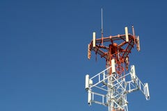 Communications Tower Royalty Free Stock Images Communications Tower Royalty Free Stock Images