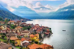 Como Lake, Italy Royalty Free Stock Photography Como Lake, Italy Royalty Free Stock Photography