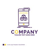 Company Name Logo Design For box, 3d, cube, smartphone, product vector illustration Company Name Logo Design For box, 3d, cube, smartphone, product vector illustration
