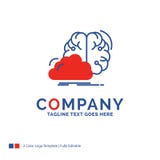 Company Name Logo Design For brainstorming, creative, idea, inno royalty free illustration Company Name Logo Design For brainstorming, creative, idea, inno royalty free illustration