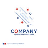 Company Name Logo Design For star, shooting star, falling, space stock illustration Company Name Logo Design For star, shooting star, falling, space stock illustration