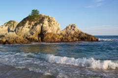 Compartiment-Huatulco Mexique de Tangolunda image libre de droits Compartiment-Huatulco Mexique de Tangolunda image libre de droits