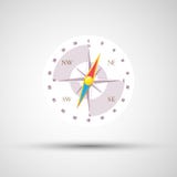 Compass Background Abstract Illustration Royalty Free Stock Photo