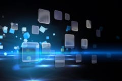 Composite image of abstract technology interface stock illustration Composite image of abstract technology interface stock illustration