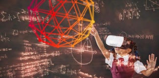 Composite image of digital image of geometric shape stock illustration Composite image of digital image of geometric shape stock illustration