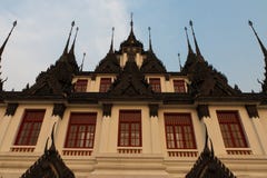 Composé de temple de la Thaïlande image libre de droits Composé de temple de la Thaïlande image libre de droits