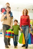 Compra da família imagem de stock royalty free Compra da família imagem de stock royalty free