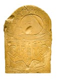 Comprimé d'argile avec les hiéroglyphes égyptiens antiques contenant f humain photo stock Comprimé d'argile avec les hiéroglyphes égyptiens antiques contenant f humain photo stock