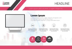 Computer Data Set Infographic Copy Space Colorful Text Business Banner Stock Photos Computer Data Set Infographic Copy Space Colorful Text Business Banner Stock Photos