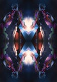 Computer generated artistic abstract energetic fractal patterns artwork background vector illustration Computer generated artistic abstract energetic fractal patterns artwork background vector illustration