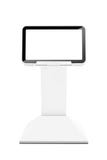Computer Information LCD Display Stand. 3d Rendering Royalty Free Stock Image Computer Information LCD Display Stand. 3d Rendering Royalty Free Stock Image