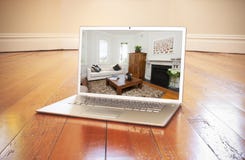 Computer-leeres Raum-Design