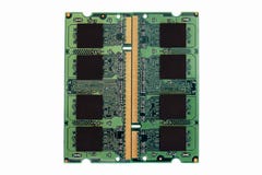 Computer RAM op wit wordt geïsoleerd dat stock afbeeldingen Computer RAM op wit wordt geïsoleerd dat stock afbeeldingen