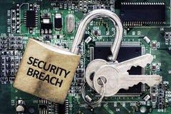 Computer security breach royalty free stock photos Computer security breach royalty free stock photos