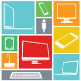 Computerikonen lizenzfreie abbildung Computerikonen lizenzfreie abbildung