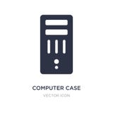 Computerkastenikone auf weißem Hintergrund Einfache Elementillustration vom Hardware-Konzept stock abbildung Computerkastenikone auf weißem Hintergrund Einfache Elementillustration vom Hardware-Konzept stock abbildung