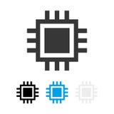 Computerprozessorikone CPU-Ikonenvektor eps10 Chip lokalisierte minimale Ikone Prozessorlinie Vektorikone vektor abbildung Computerprozessorikone CPU-Ikonenvektor eps10 Chip lokalisierte minimale Ikone Prozessorlinie Vektorikone vektor abbildung