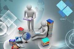 Conceito da educação ilustração do vetor Conceito da educação ilustração do vetor