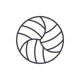 Conceito preto do ícone das competições do voleibol Símbolo liso do vetor das competições do voleibol, sinal, ilustração ilustração royalty free Conceito preto do ícone das competições do voleibol Símbolo liso do vetor das competições do voleibol, sinal, ilustração ilustração royalty free