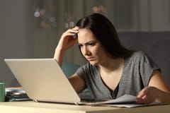 Concentrated self employed working hard in the night stock photos Concentrated self employed working hard in the night stock photos