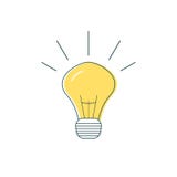 Iincluded burning light bulb as a metaphor or symbol of creative thought or mind. Vector illustration vector illustration Iincluded burning light bulb as a metaphor or symbol of creative thought or mind. Vector illustration vector illustration