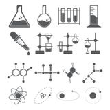 Concept d'icône de chimie illustration stock Concept d'icône de chimie illustration stock