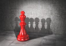 Concept d'équipe Force de travail d'équipe démocratie Le roi d'échecs a moulé l'ombre sous la forme de groupe de gage 3d illustration de vecteur Concept d'équipe Force de travail d'équipe démocratie Le roi d'échecs a moulé l'ombre sous la forme de groupe de gage 3d illustration de vecteur